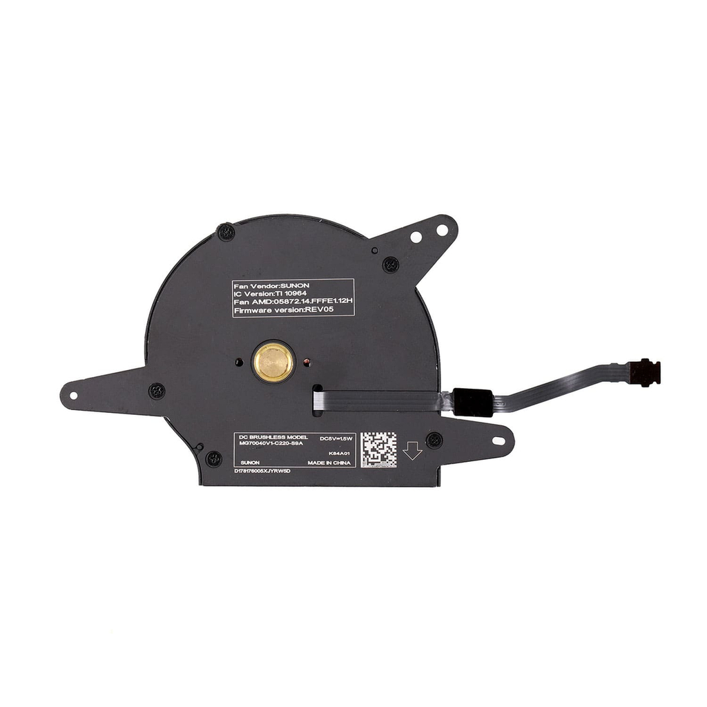 CPU Fan for MacBook Air 13" Retina A2179/A1932/A2337 (Late 2018, Late 2020)