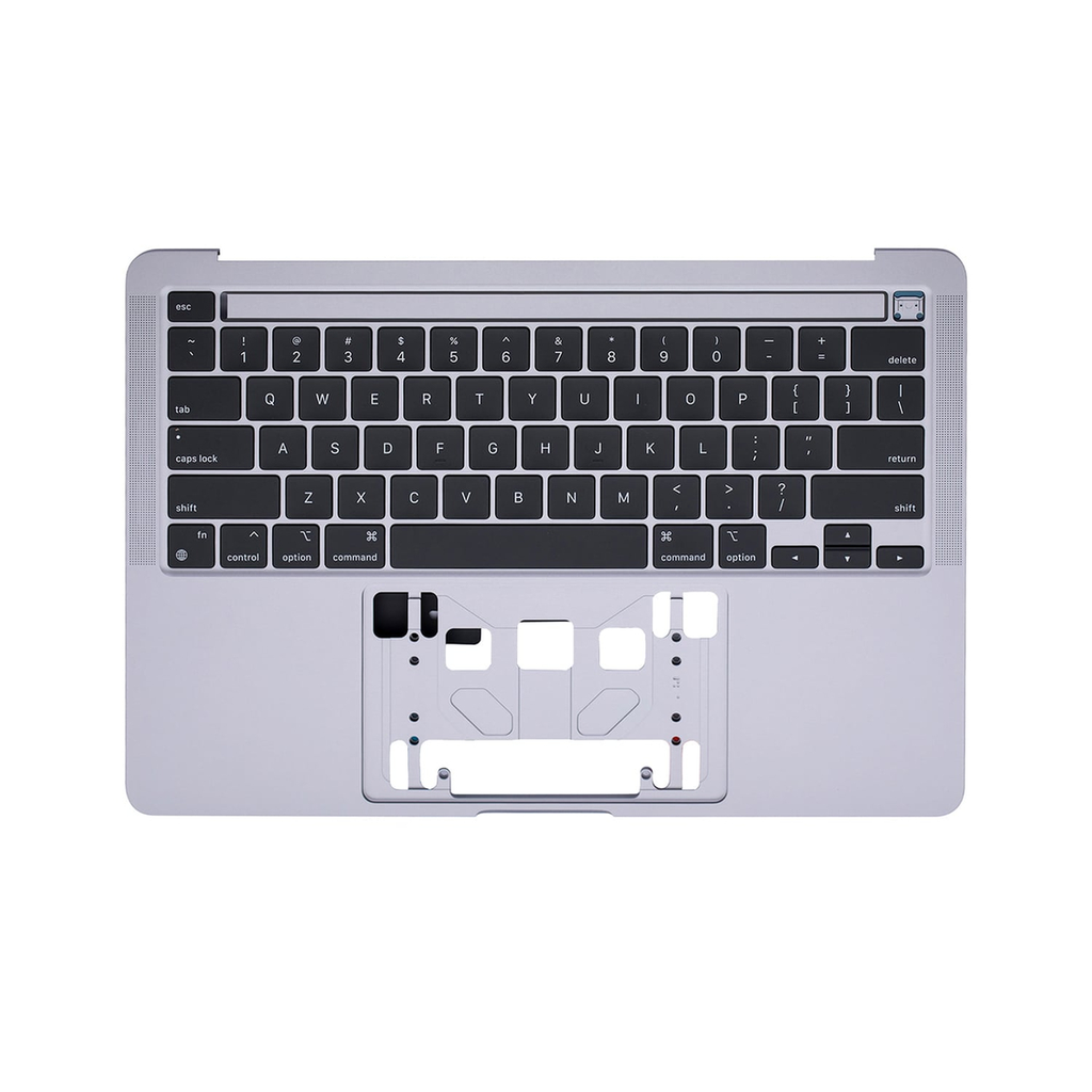 Gray Top Case with Keyboard for MacBook Pro 13" M1 A2338 (Late 2020)