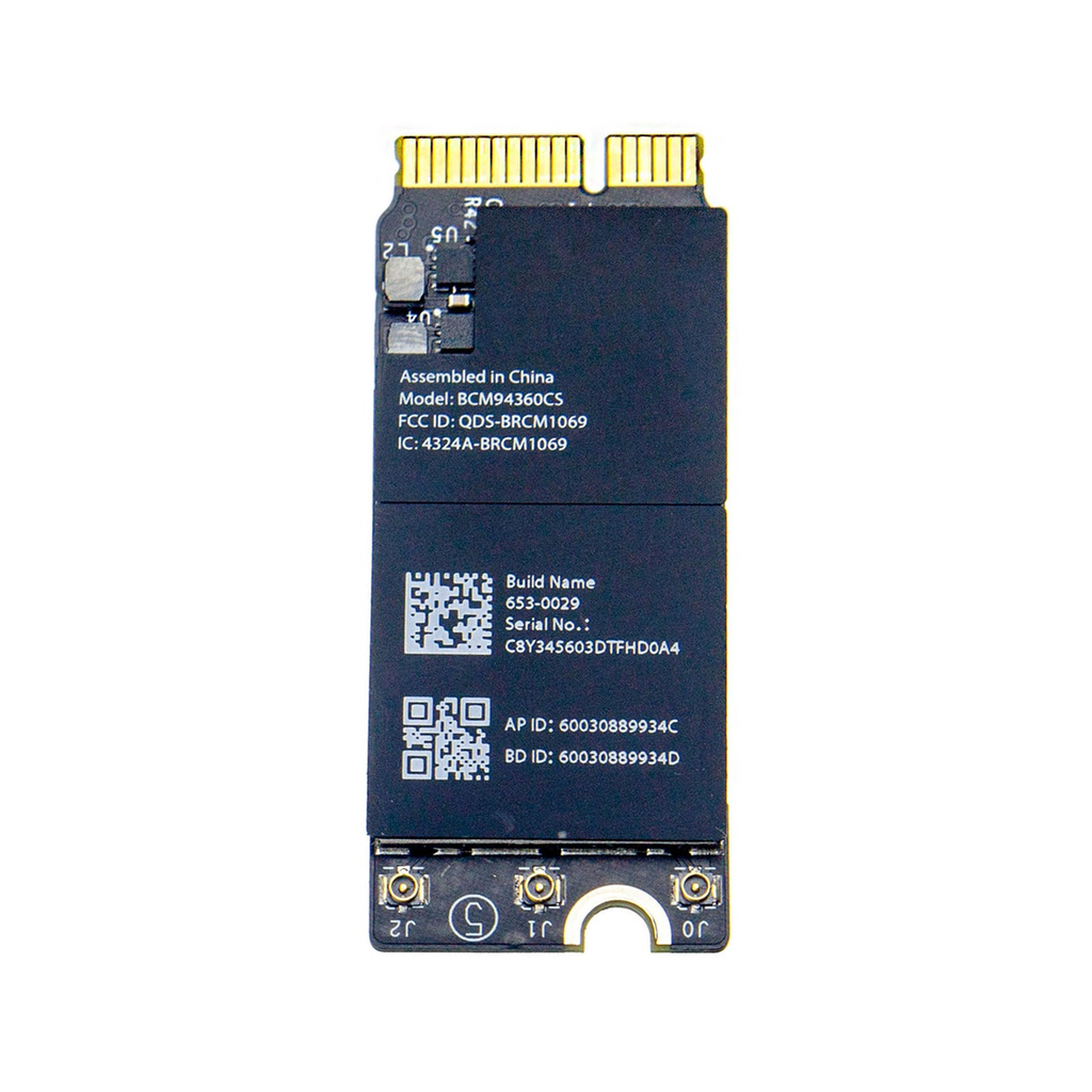 AirPort Wireless Network Card #BCM94360CS for MacBook Pro Retina A1502 A1398 (Late 2013, Mid 2014)