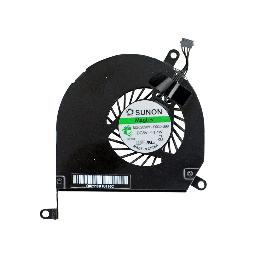 Left CPU Fan for MacBook Pro Unibody 15" A1286 (Late 2008-Mid 2012)