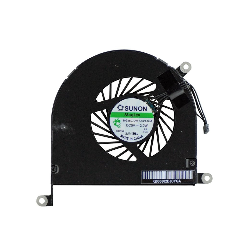 Left CPU Fan for MacBook Pro 17" Unibody A1297 (Early 2009-Late 2011)