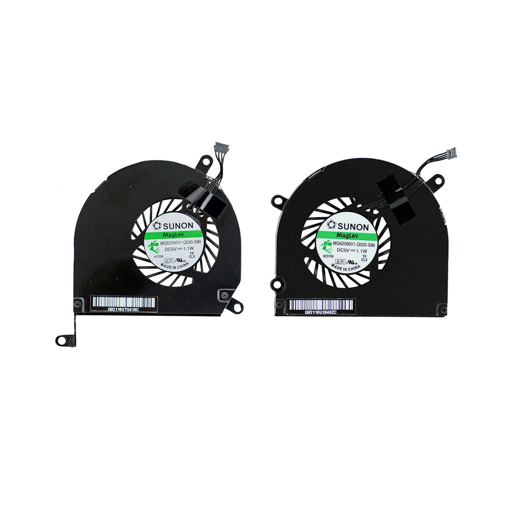 Ventiladores izquierdo y derecho para MacBook Pro Unibody de 15" A1286