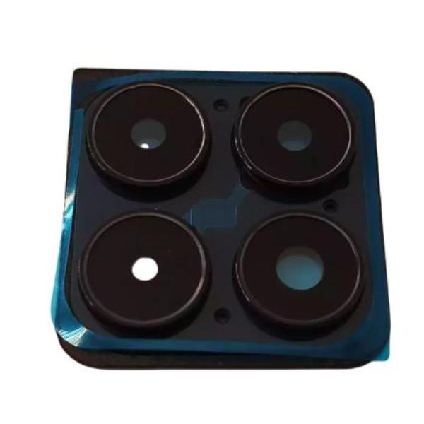 Embellecedor y Lente de Camara Trasera para Xiaomi Poco X6 Pro 2311DRK48G - Negra