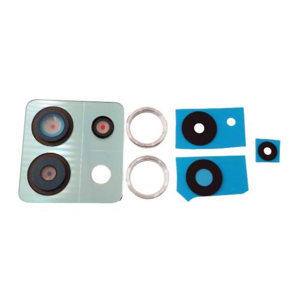 Rear Camera Trim and Lens for Xiaomi Redmi Note 13 Pro 5G - Blue