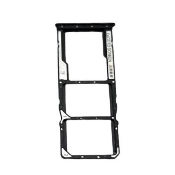 SIM Tray Holder for Xiaomi Redmi Note 10T 5G M2103K19I - Black