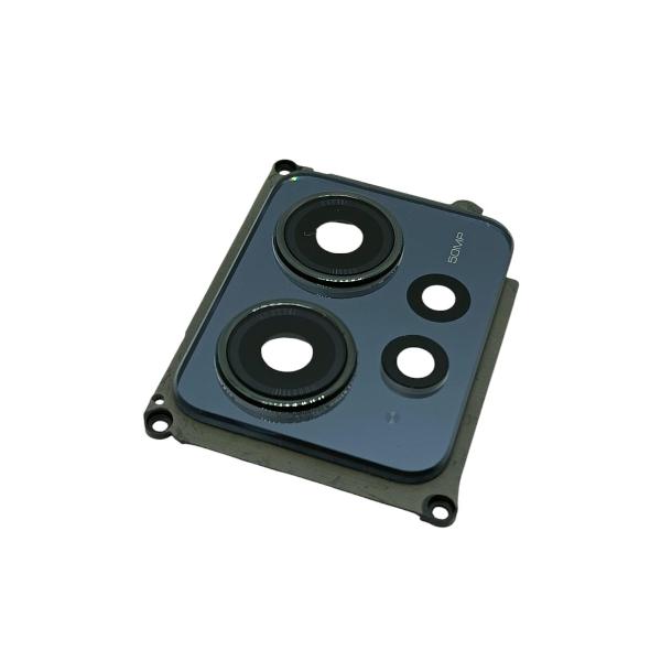 Embellecedor y Lente de Camara Trasera para Xiaomi Redmi Note 12 4G 23021RAAEG - Negra