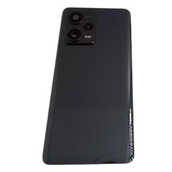 Back Battery Cover for Xiaomi Redmi Note 12 Pro Plus - With Lens - Black