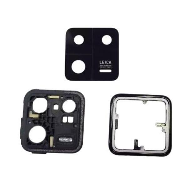 Rear Camera Trim and Lens for Xiaomi 13 Pro 2210132G - Black