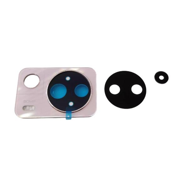Rear Camera Trim and Lens for Xiaomi 13 Lite - Pink