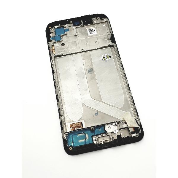 Pantalla Completa con Marco para Xiaomi Redmi Note 10, Note 10S, Poco M5S - Negra - Calidad OLED