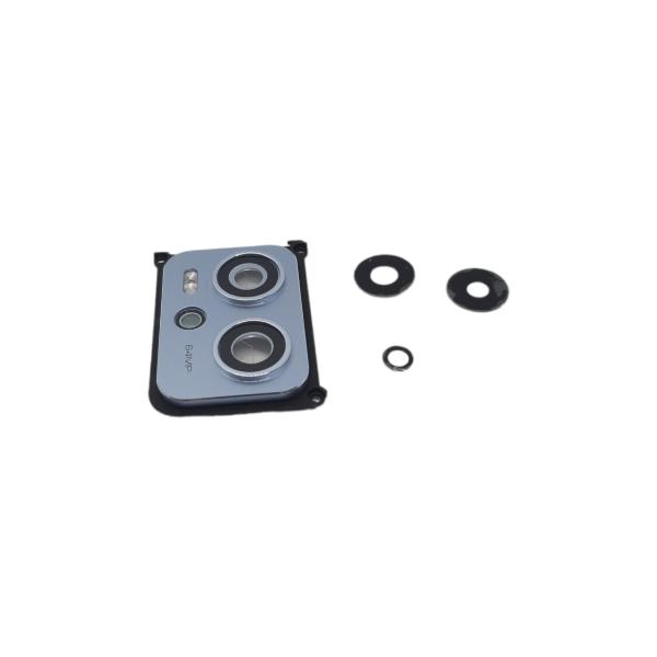 Rear Camera Trim and Lens for Xiaomi Poco X4 GT 22041216G - Blue