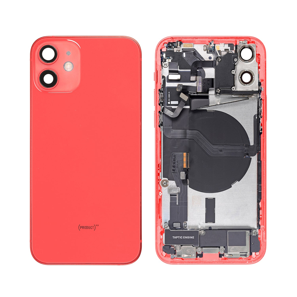 Back Screen Replacement for iPhone 12 Mini - Red