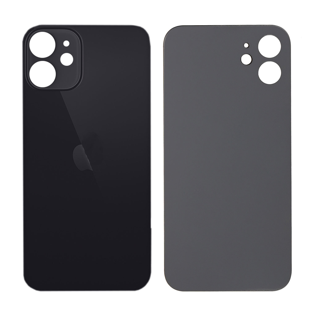 Replacement Back Glass for iPhone 12 - Black