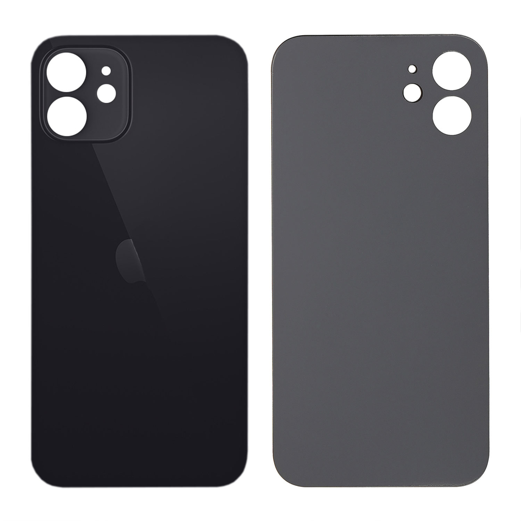 Replacement Back Glass for iPhone 12 Mini - Black