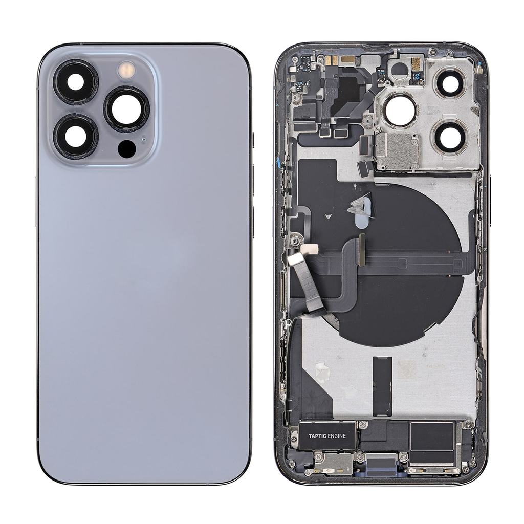 Replacement for iPhone 13 Pro Full Back Cover - Sierra Blue