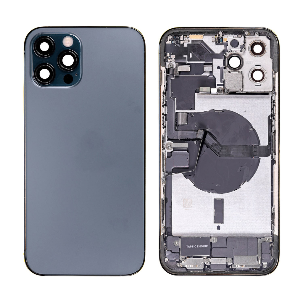 Repuesto de Pantalla Trasera para iPhone 12 Pro Max - Azul Pacífico