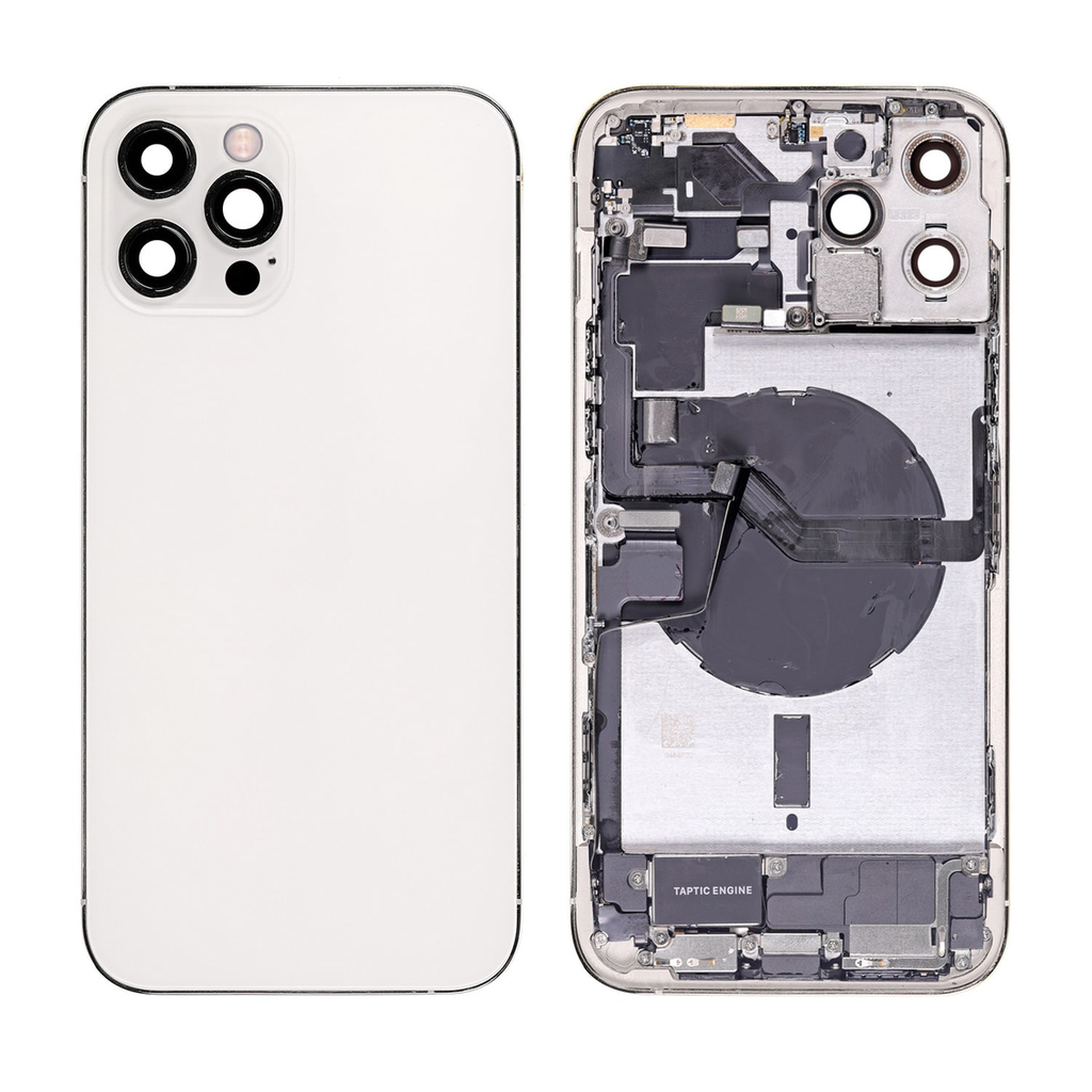 Replacement for iPhone 12 Pro Max Back Cover - Silver