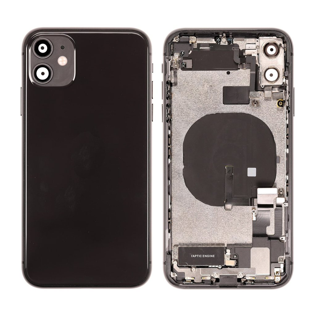 Replacement for iPhone 11 Back Cover - Complete Assembly - Black