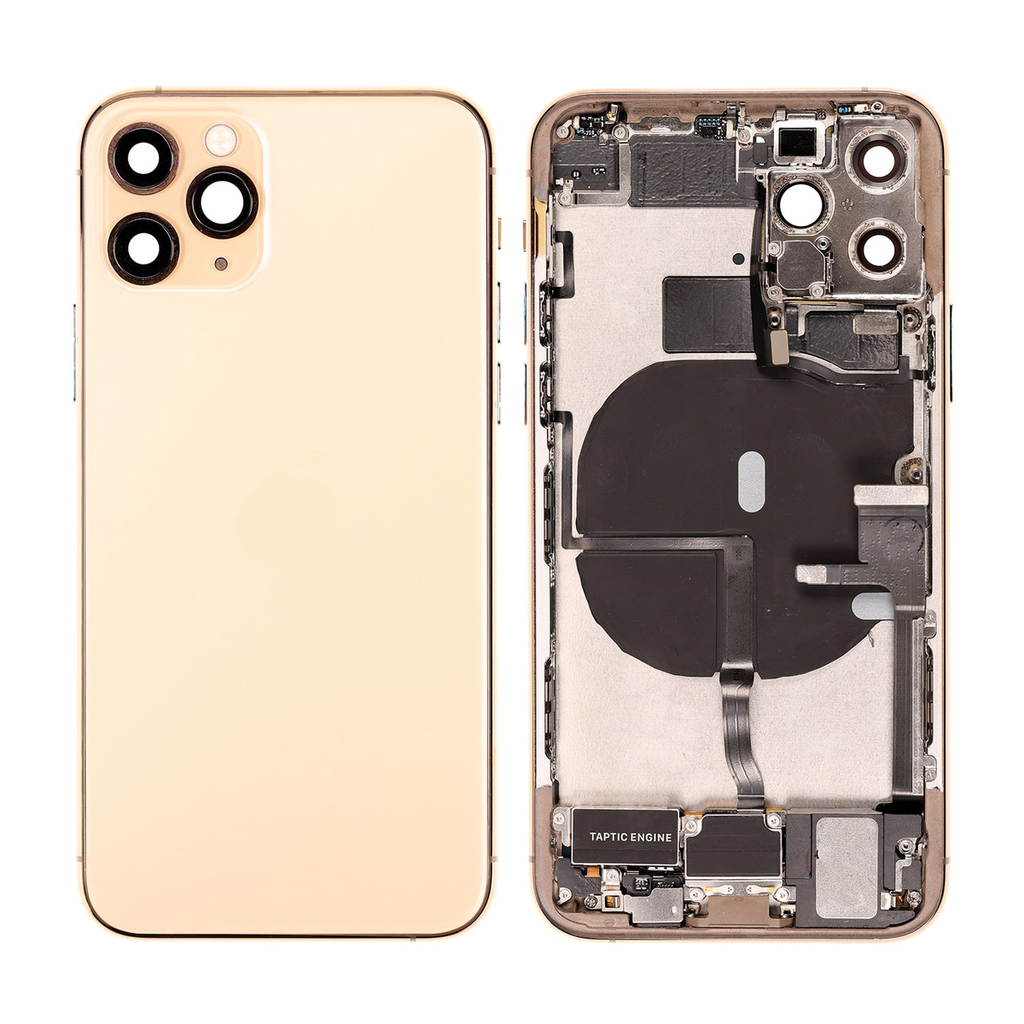 Replacement for iPhone 11 Pro Back Cover - Complete Assembly - Gold