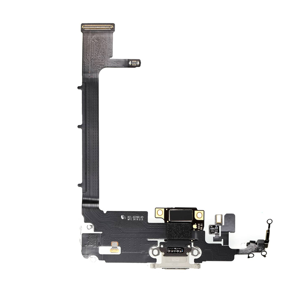 Charging Connector Assembly for iPhone 11 Pro Max - Silver