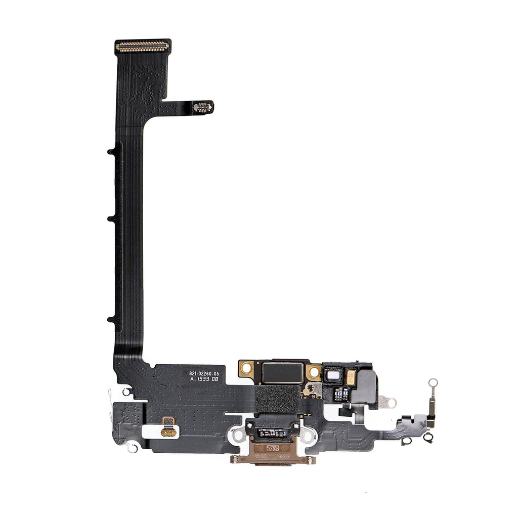 Charging Connector Assembly for iPhone 11 Pro Max - Gold