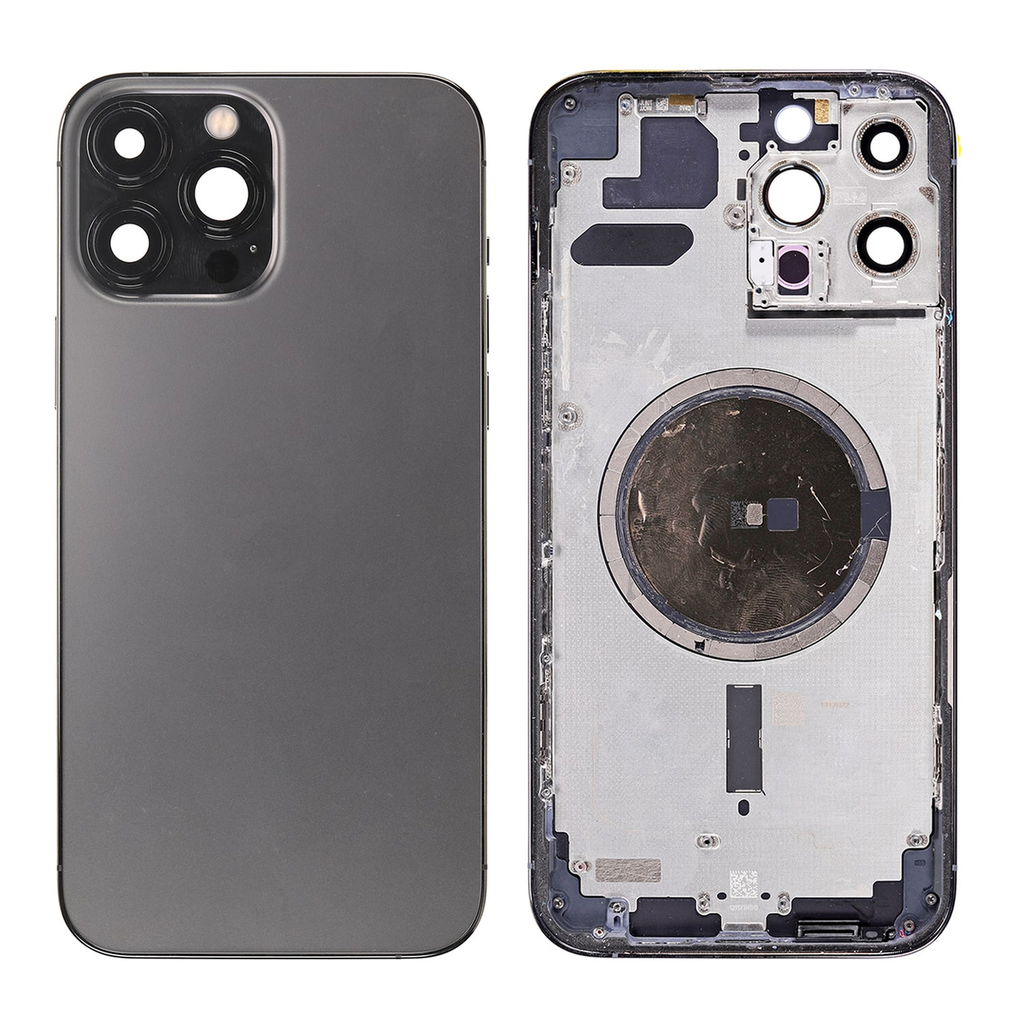 Replacement Back Cover for iPhone 13 Pro Max with Frame - Graphite