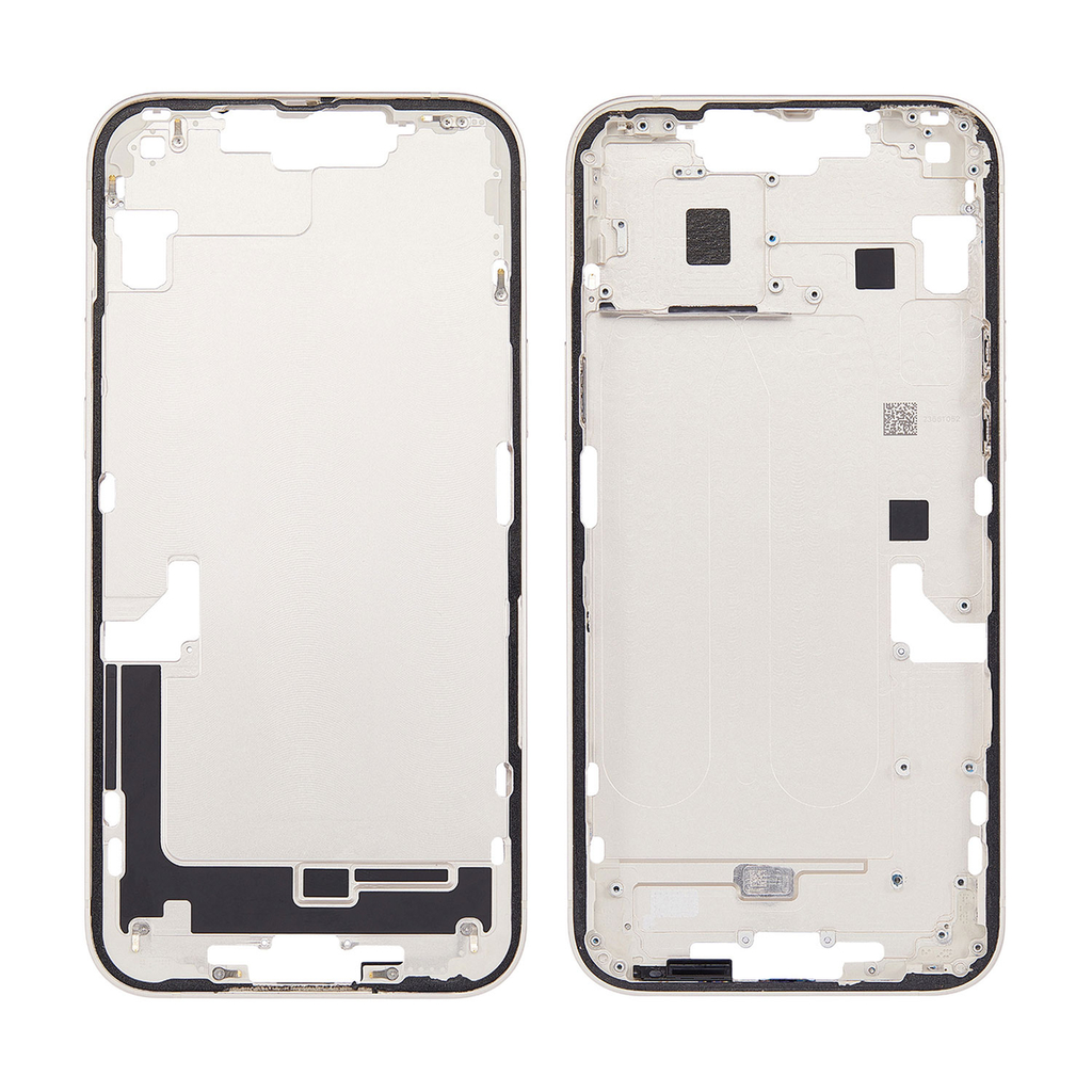 Replacement Central Frame iPhone 14 Plus - Stellar White
