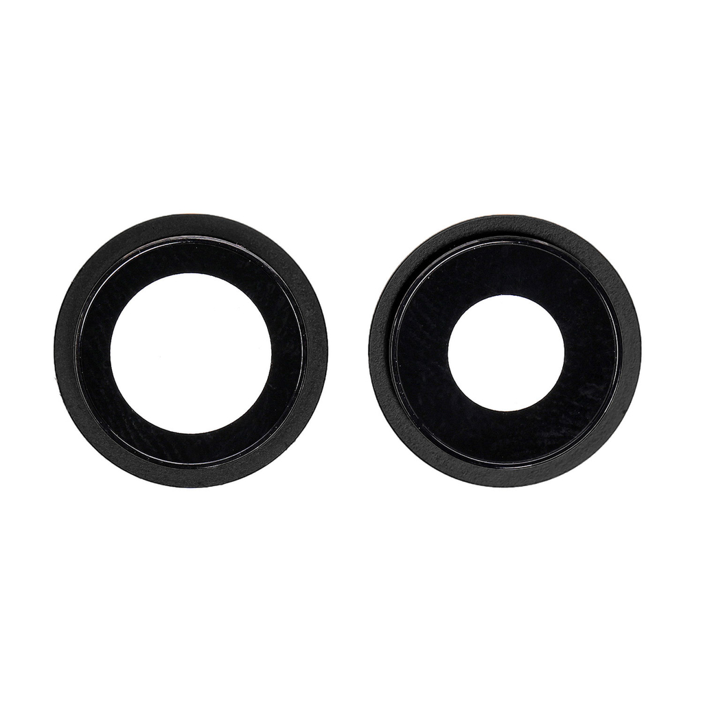 Reemplazo para iPhone 12/12 Mini Soporte de Cámara Trasera con Lente - Negro