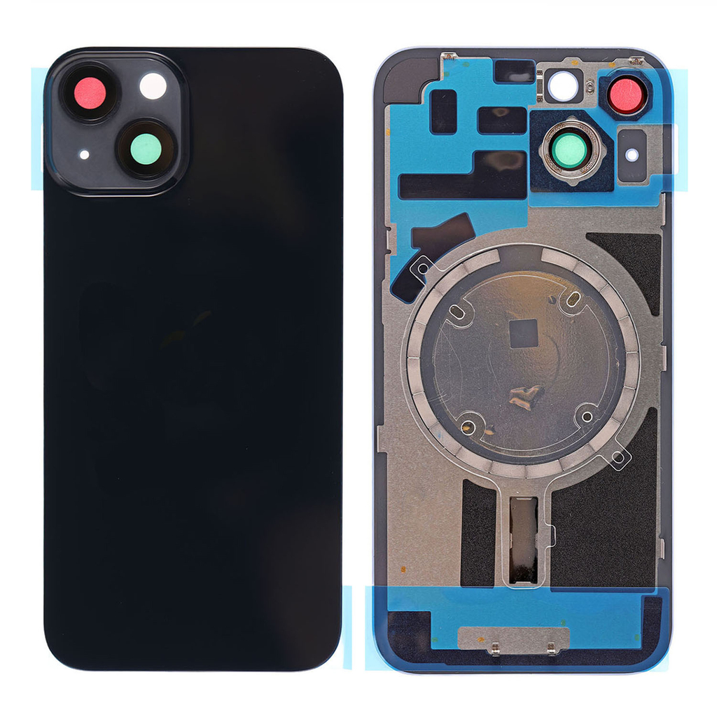 Replacement Back Glass Panel for iPhone 14 with Magsafe Magnet - Midnight