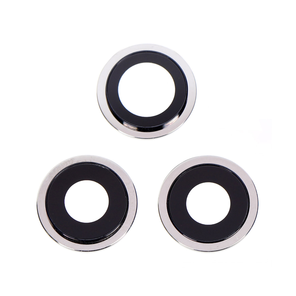 Replacement for iPhone 12 Pro Rear Camera Holder with Lens - Silver
