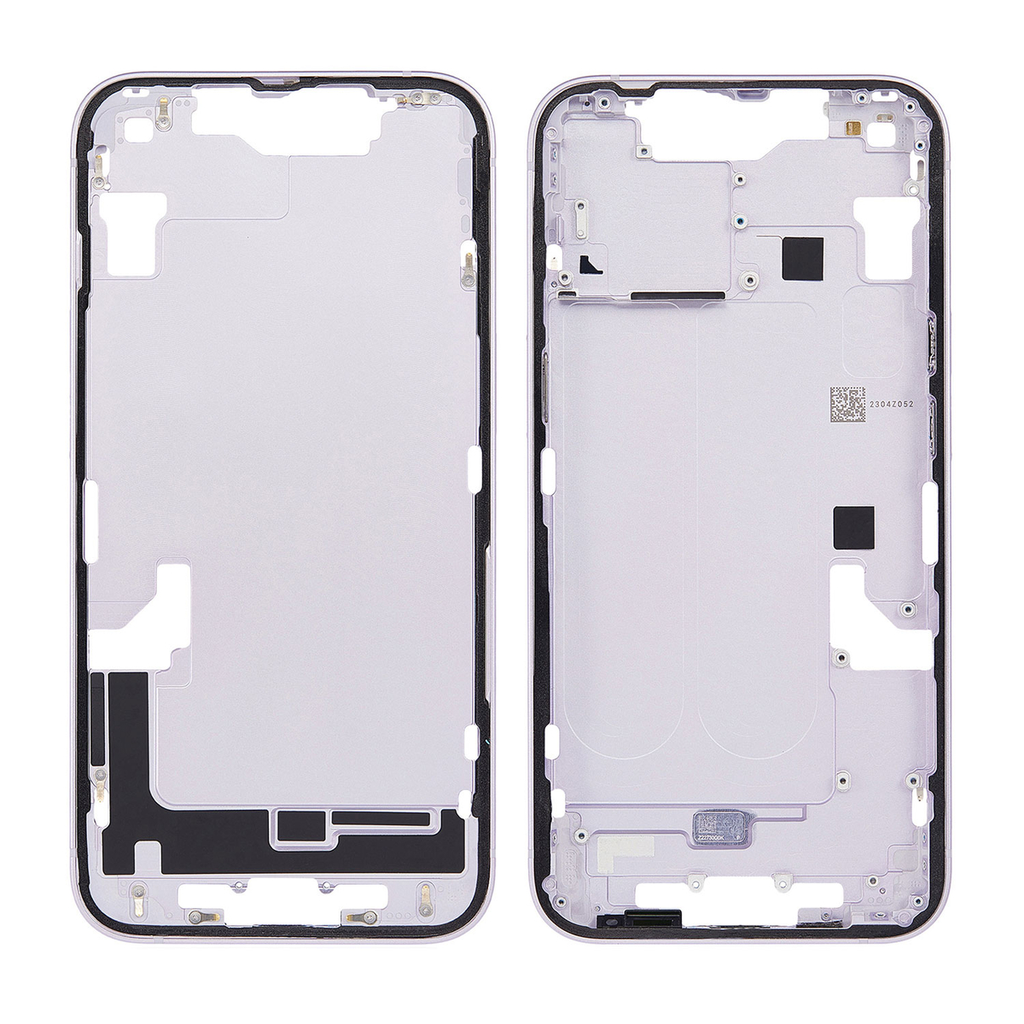 Middle Housing Replacement for iPhone 14 - Purple