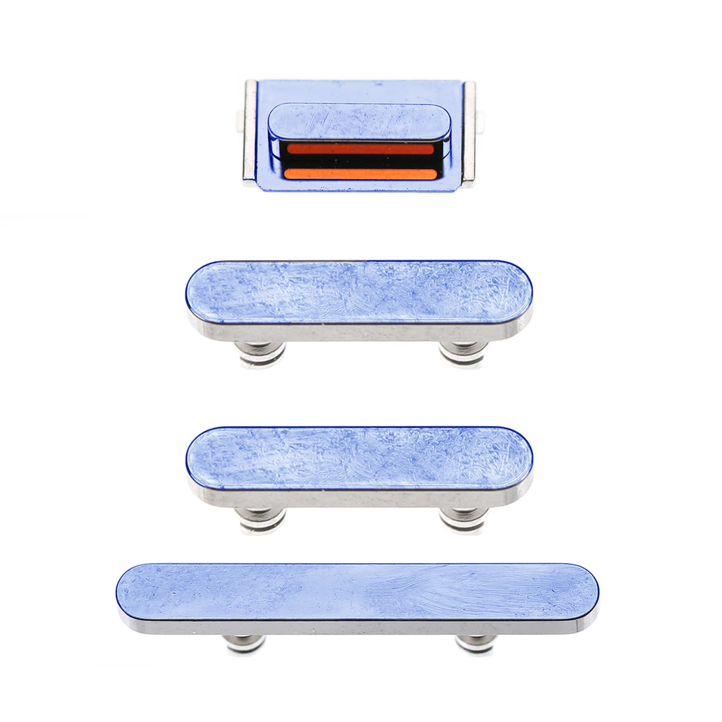 Replacement for iPhone 13 Pro/13 Pro Max Bottom Side Buttons - Sierra Blue