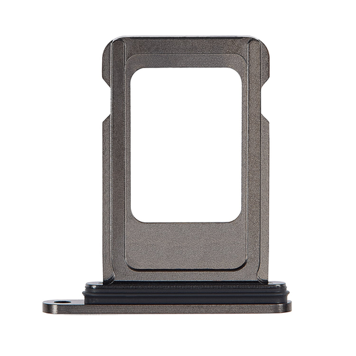 Replacement Single SIM Tray for iPhone 15 Pro Max - Titanium Black