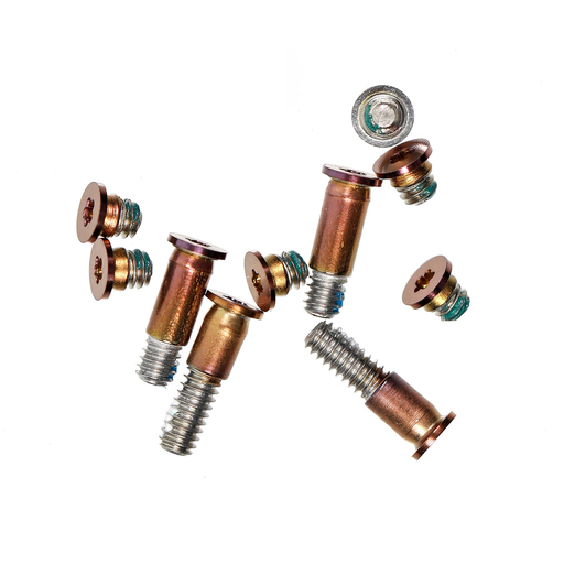 Set of 10 Gold Bottom Case Screws for Macbook Air 13" Retina A1932/A2179/A2337 (Late 2018, Late 2020)
