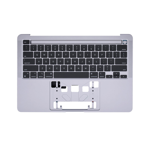 Gray Top Case with Keyboard for MacBook Pro 13" M1 A2338 (Late 2020)