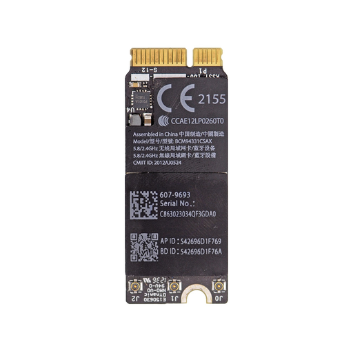 AirPort Wireless Network Card #BCM94331CSAX for MacBook Pro Retina A1425 A1398 (Mid 2012-Early 2013)