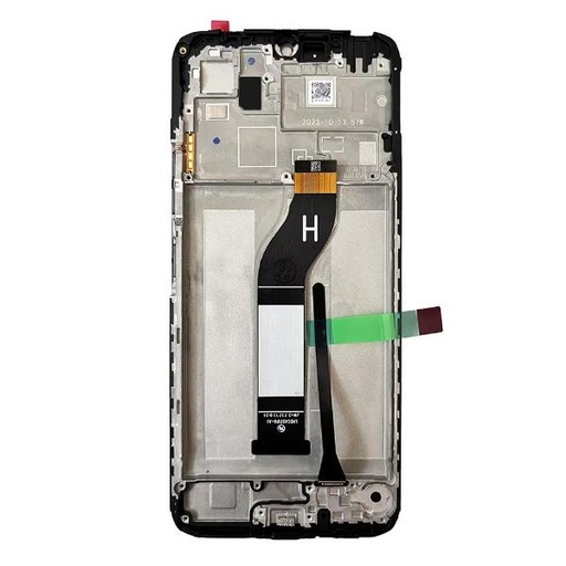 Full Screen with Frame for Xiaomi Redmi 13C 5G, Poco M6 5G - Black