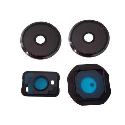 Rear Camera Trim and Lens for Xiaomi Poco F6 5G 24069PC21G - Black