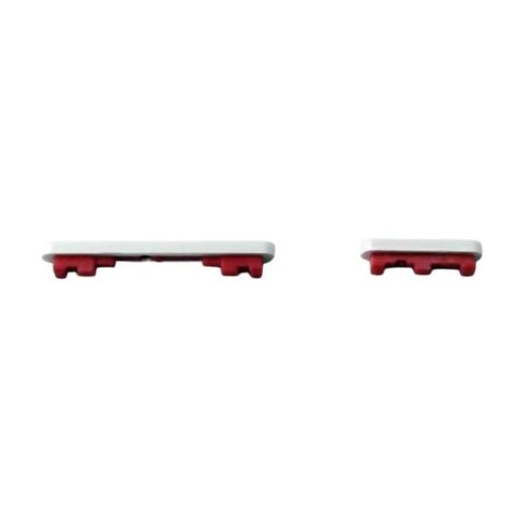 Botones de Carcasa para Xiaomi Poco X6 23122PCD1G - Blanco