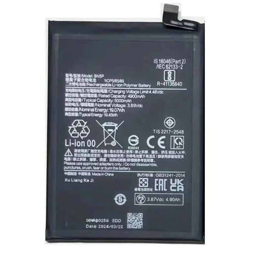 BN5P Battery for Xiaomi Redmi Note 13 4G 23129RAA4G 5000 mAh