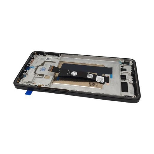 Full Screen with Frame Xiaomi Poco X6 Pro, K70E - Black, Yellow - INCELL Quality