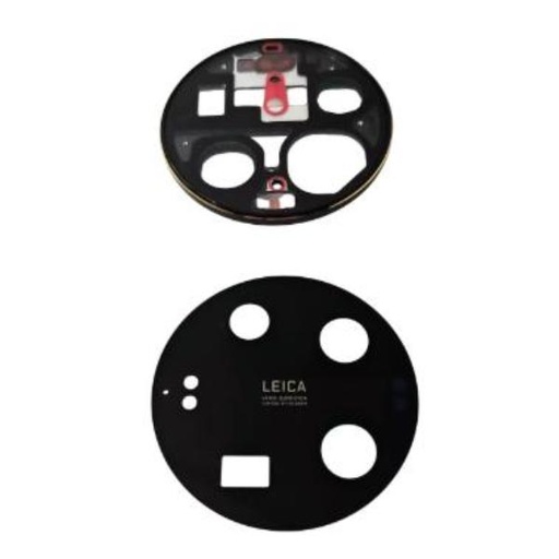 Rear Camera Trim and Lens for Xiaomi 13 Ultra 2304FPN6DC - Black