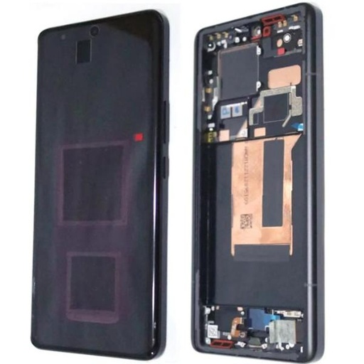 Full Screen with Frame for Xiaomi 13 Ultra 2304FPN6DC - Black - Premium Quality