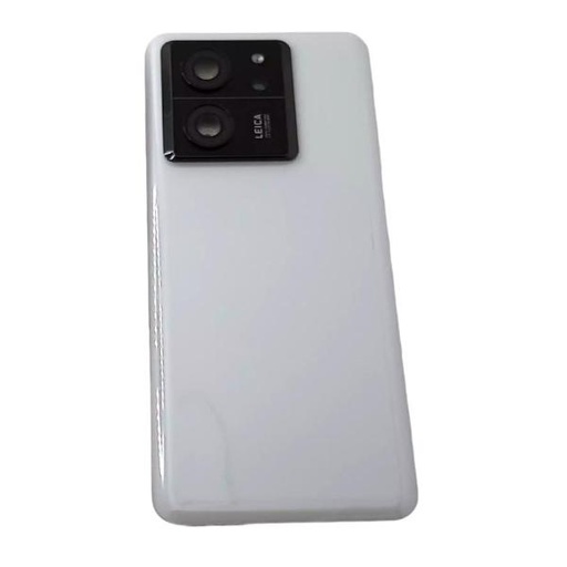 Back Battery Cover for Xiaomi 13T, 13T Pro - With Lens - White