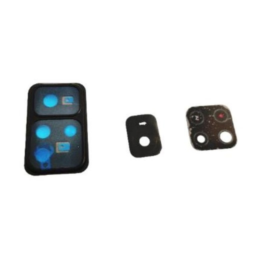 Rear Camera Trim and Lens for Xiaomi Redmi Note 11S 5G 22031116BG - Black