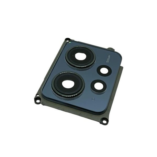 Embellecedor y Lente de Camara Trasera para Xiaomi Redmi Note 12 4G 23021RAAEG - Negra
