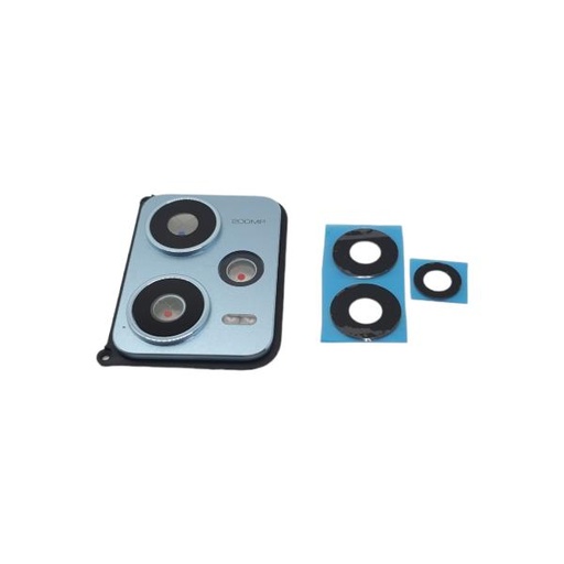 Rear Camera Trim and Lens for Xiaomi Redmi Note 12 Pro Plus 22101316UCP - Blue