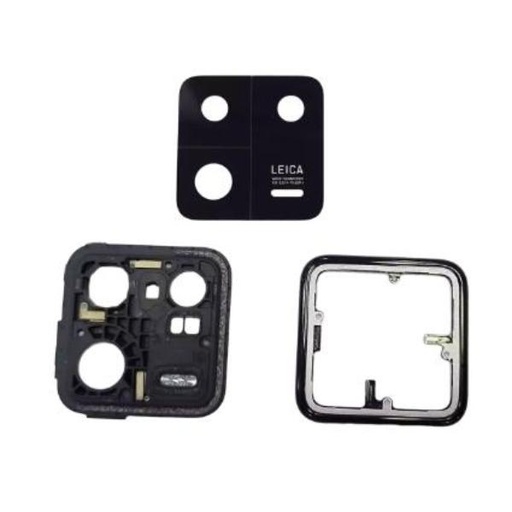 Embellecedor y Lente de Camara Trasera para Xiaomi 13 Pro 2210132G - Negra