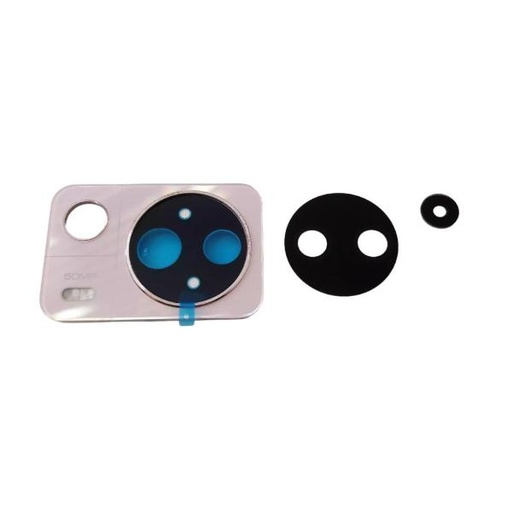 Rear Camera Trim and Lens for Xiaomi 13 Lite - Pink