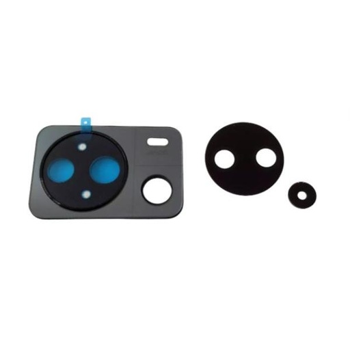 Rear Camera Trim and Lens for Xiaomi 13 Lite - Black
